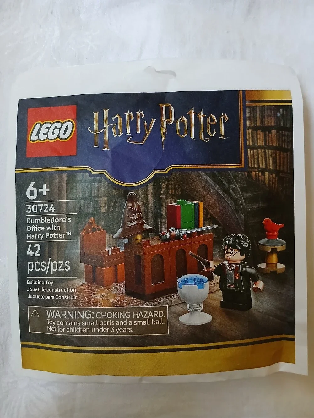 LEGO Harry Potter 42 pcs Ages 6+ Dumbledore's Office With Harry Potter #30724